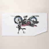 Motocyclette (Serviette de bain)