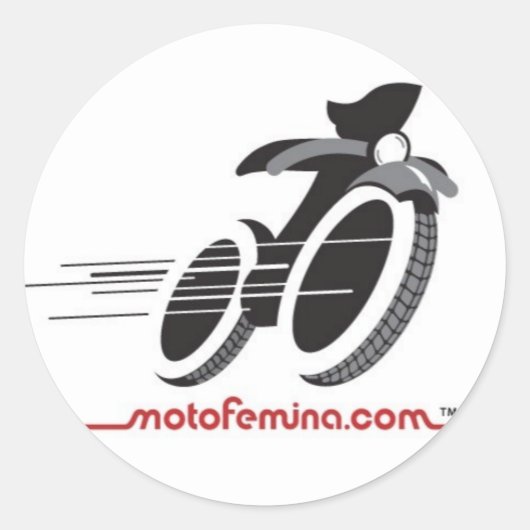 MotoFemina Stickers (Voorkant)