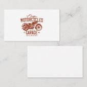 motofietgarage visitekaartje (Voorkant / Achterkant)