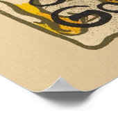 Motofietsen Comiot France Vintage Poster 1899 (Hoek)