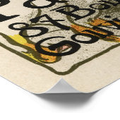 Motofietsen Comiot Poster (Hoek)