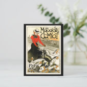 Motofietsen Comiot, Steinlen Briefkaart (Staand voorkant)