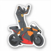 MotoGP KTM simple style Sticker (Voorkant)