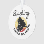 Motoneige - Dashing À Travers La Neige (devant)