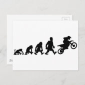 motoproces enduro briefkaart (Voorkant / Achterkant)