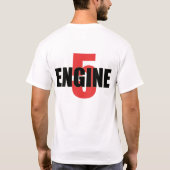 MOTOR 5 T-shirt (Achterkant)