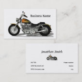 Motor Bike Visitekaartje (Voorkant / Achterkant)