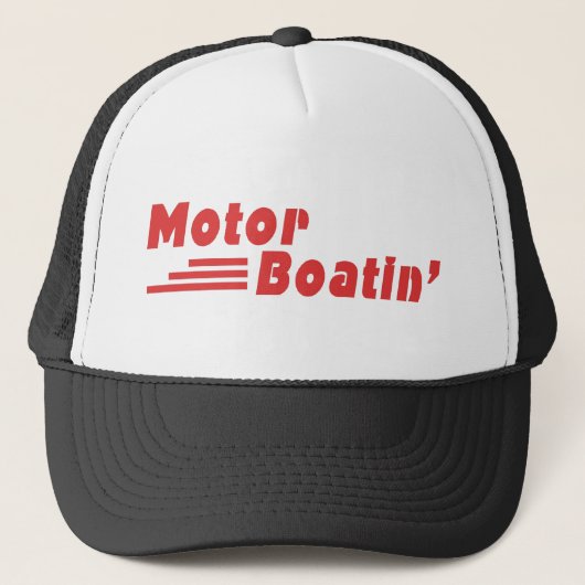 Motor Boatin' Trucker Pet (Voorkant)