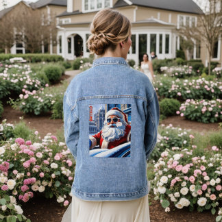 Motor City Santa Denim Jacket