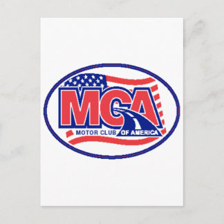 Motor Club van Amerika Briefkaart