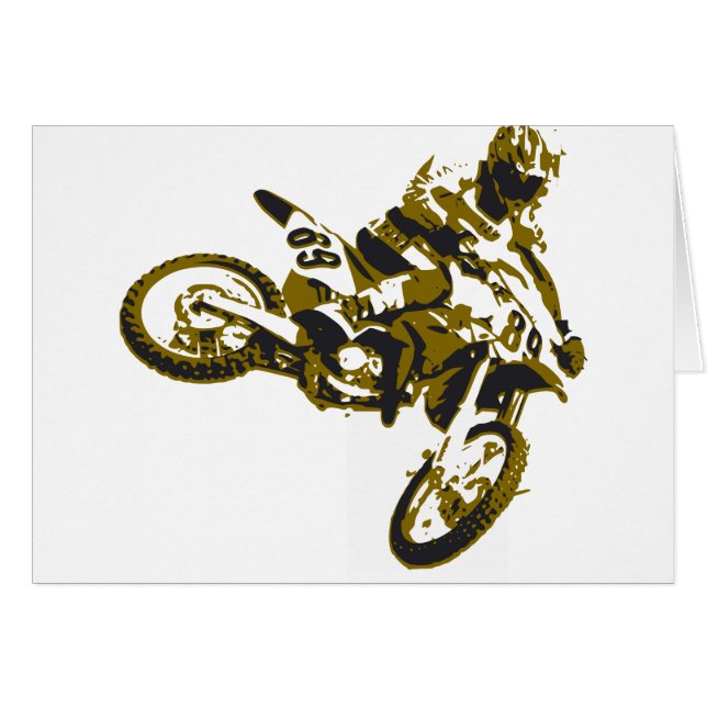 motor cross (Voorkant Horizontaal)