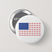 Motor-Cycle-Flag-Moto-Cross Ronde Button 5,7 Cm (Voorkant /achterkant)