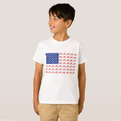 Motor-Cycle-Flag-Moto-Cross T-shirt (Voorkant volledig)