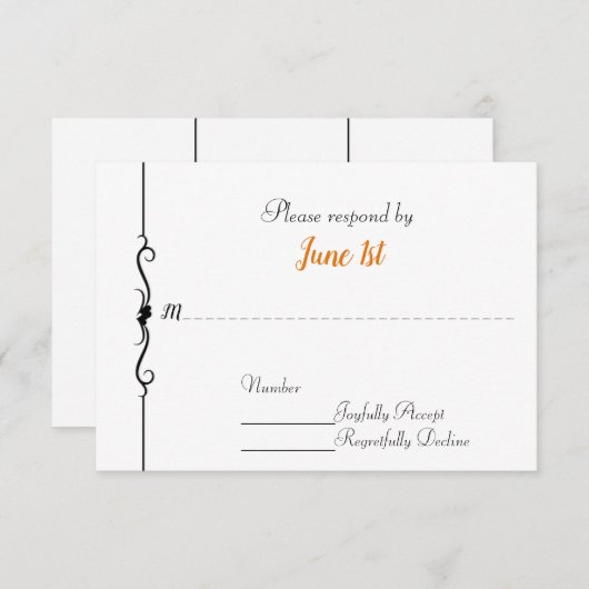 Motor en Hart Huwelijksreactie Kaart (Voorkant / Achterkant)