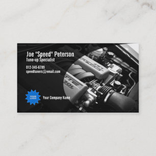 Motor Grey Car Service Visitekaartje