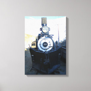 Motor nr. 60, Idaho Springs, Colorado Canvas Afdruk