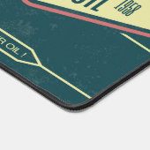 Motor Olie Retro Label Designer Bureaumat (Hoek)