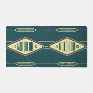 Motor Olie Retro Label Designer Bureaumat