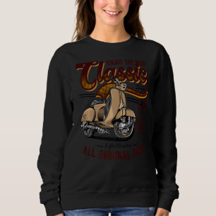 Motor Scooter Classic Moped Rider Birthday 1998 Trui