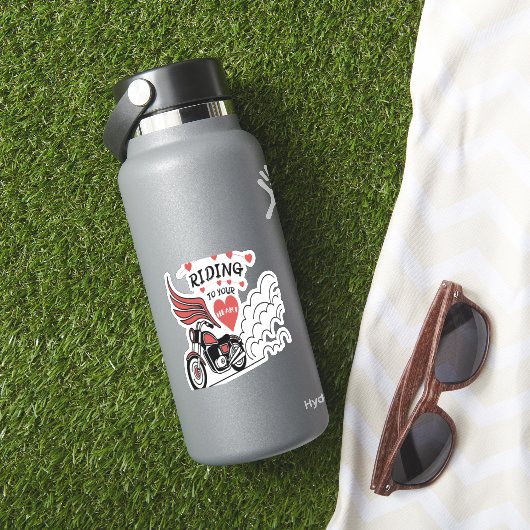 Motor Valentijn Sticker (HydroFlask Insitu)
