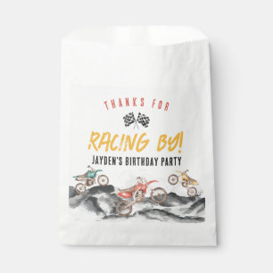 Motor Vuilfiets Verjaardagsfeestje Favor Bag Bedankzakje
