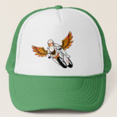 Motorbietontwerp Trucker Pet (Voorkant)