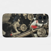Motorbike Motorcycle Biker Rider iPhone 11 Coque (Dos (Horizontal))