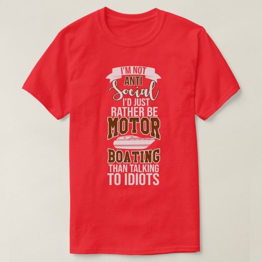 Motorboarder Essential TShirt (Design voorkant)