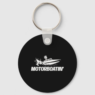 Motorboot - Boot Eigenaar Zeilkapitein Sleutelhanger