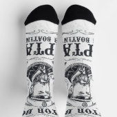 Motorboot Captain Funny Ponton Boating Sokken (Top)