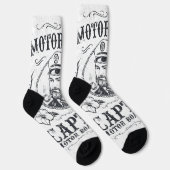 Motorboot Captain Funny Ponton Boating Sokken (Rechts)