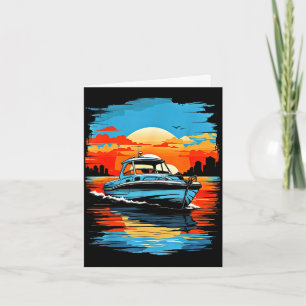 Motorboot jacht cruise zomer varen kaart