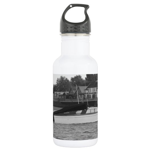 Motorboot Jane Waterfles (Voorkant)