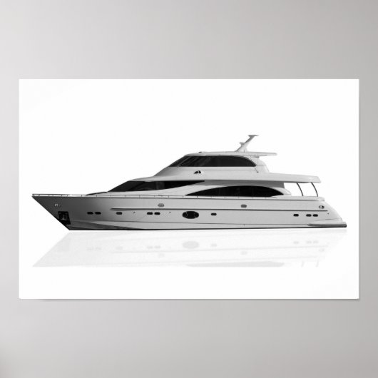 Motorboot Poster (Voorkant)