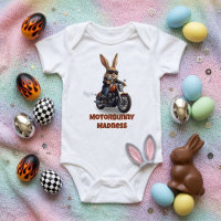 Motorbunny Wanzin - Schattig Fietser Konijn Motorf