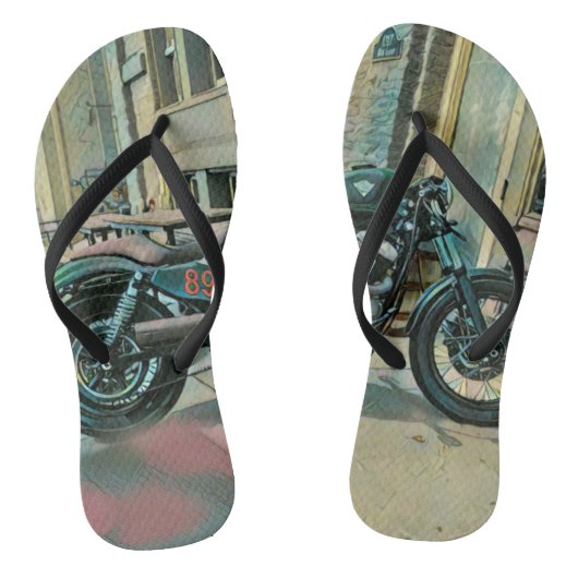 motorcadeaus voor haar teenslippers (Voetbed)