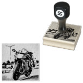 motorcadeaus voor hem 	rubberstempel (Gestempeld)