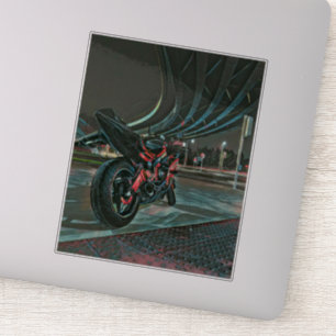 motorcadeaus voor vriendje sticker