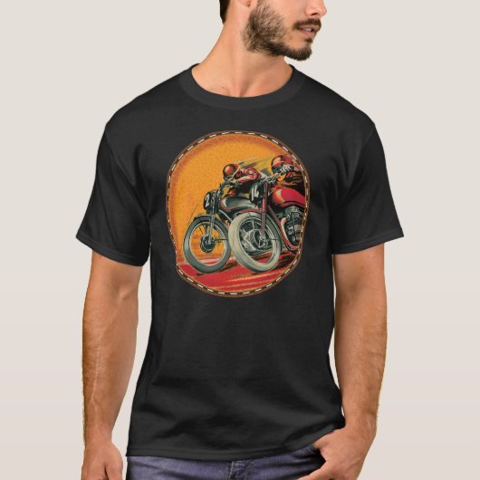  motorcoureurs t-shirt (Voorkant)