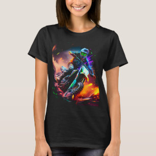Motorcross Biker Motorfiets Enduro Motorcross Fan T-shirt