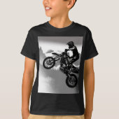Motorcross Biker - Rocky Mountains T-shirt (Voorkant)