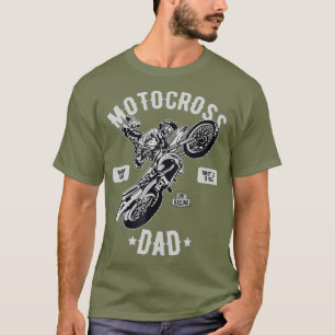  Motorcross Dad Dirt Bike Racing Dirtbike T-shirt