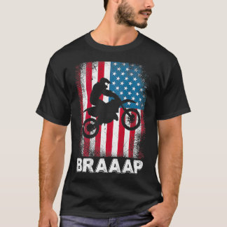 Motorcross Dirt Bike Motorcycle USA Amerika T-shirt