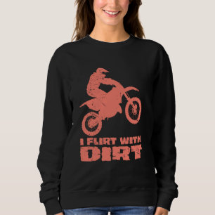 Motorcross I Flirt met vuile Mannen Vrouwen Tiener Trui