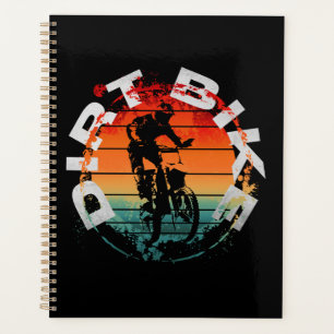 Motorcross-motorrijder Planner