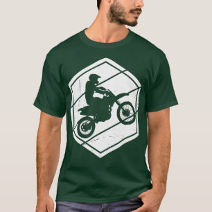 Motorcross MX Dirtbike Rider Motocross Mannen T-shirt