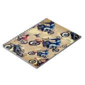 Motorcross off-road art notitieboek (Linkerzijde)