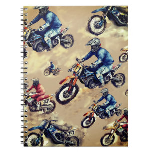 Motorcross off-road art notitieboek