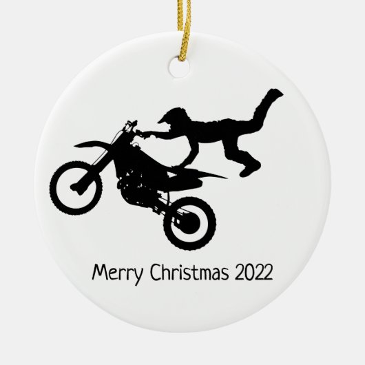 Motorcross Ornament (Voorkant)