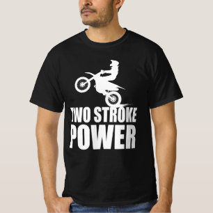 Motorcross Power Dirtbike Rider T-Shirt deux AVC